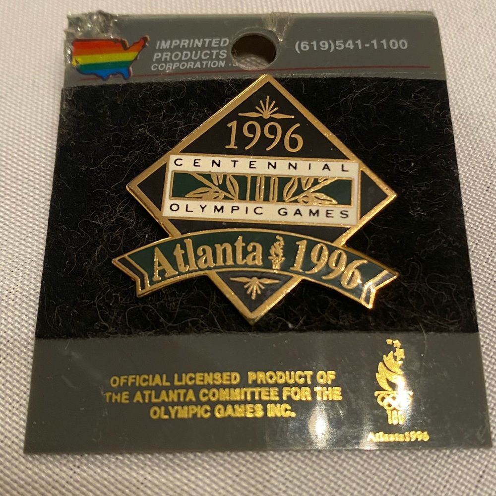 Vintage 1996 Atlanta Olympic Games Pin
In Original Package
